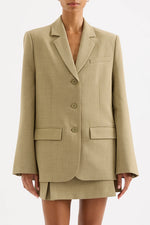 Audrey Tailored Blazer Moss