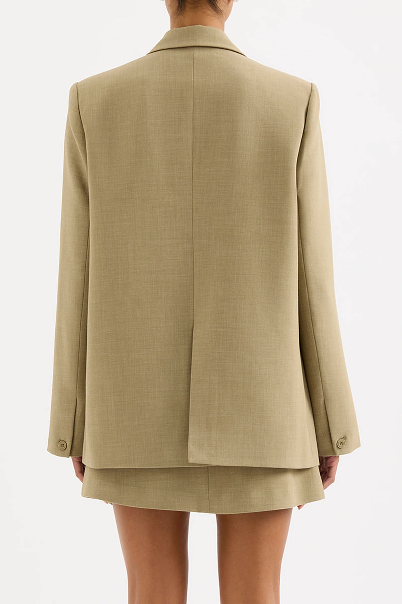 Audrey Tailored Blazer Moss