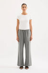 Cilia Drawstring Pant Steel Stripe