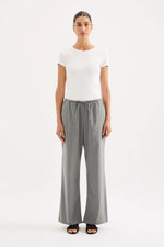 Cilia Drawstring Pant Steel Stripe