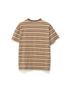 Mid Stripe SS Tee Wheat