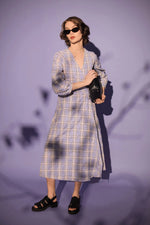 Gammi Dress Lilac Check