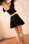 Rara Mini Skirt Black