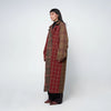Double Breasted Blanket Coat Brick Wall