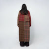 Double Breasted Blanket Coat Brick Wall