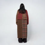 Double Breasted Blanket Coat Brick Wall