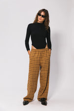 Check Baggy Vacay Pants
