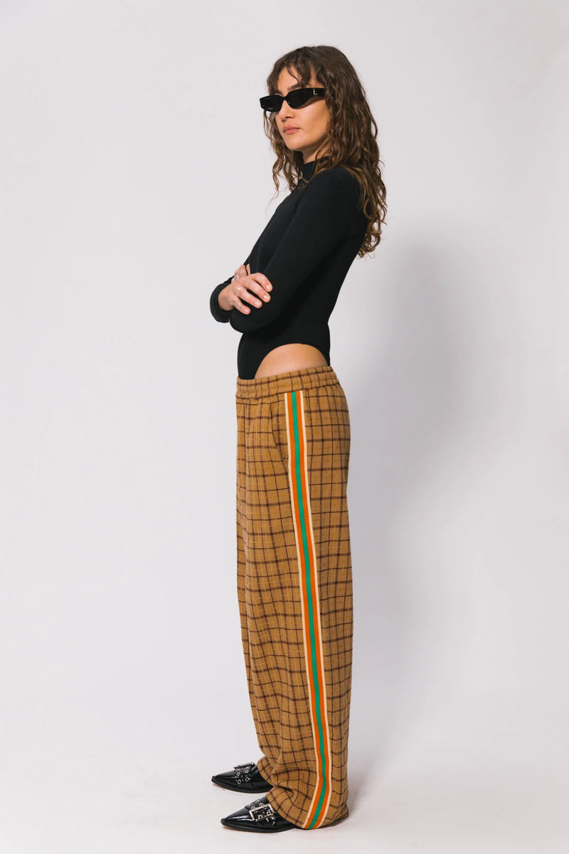 Check Baggy Vacay Pants
