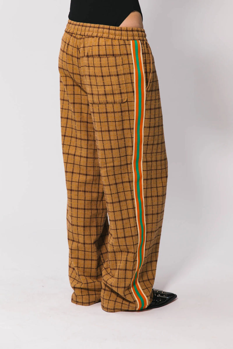Check Baggy Vacay Pants