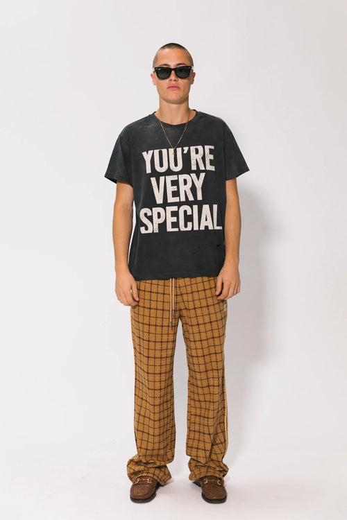 Check Baggy Vacay Pants