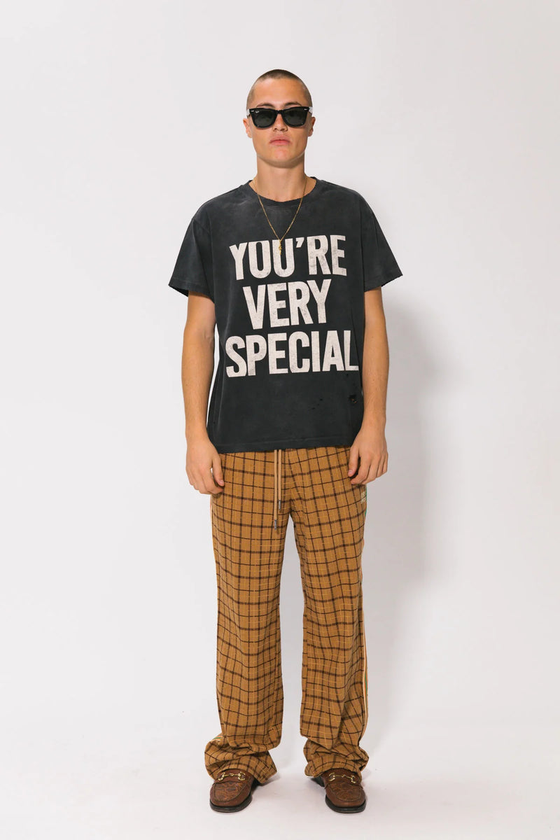 Check Baggy Vacay Pants