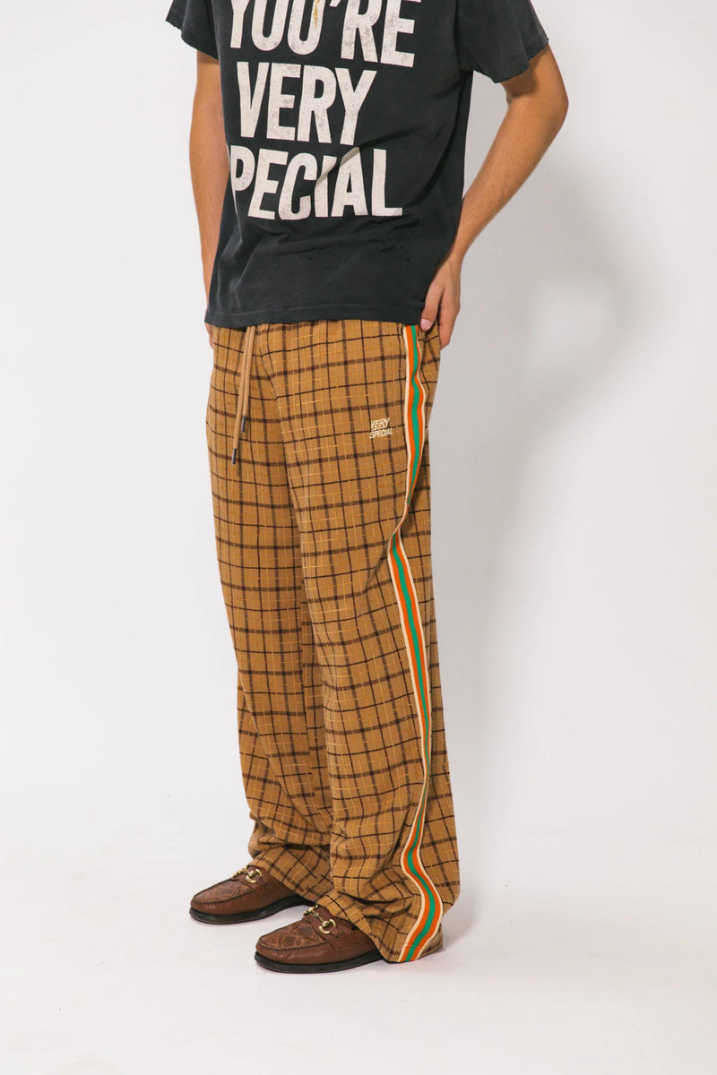 Check Baggy Vacay Pants