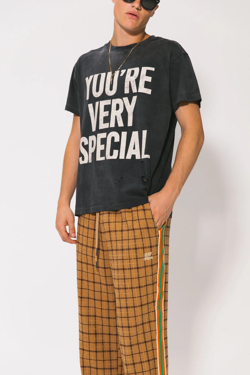 Check Baggy Vacay Pants