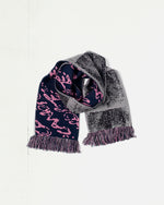 Deceive Scarf Pink Navy