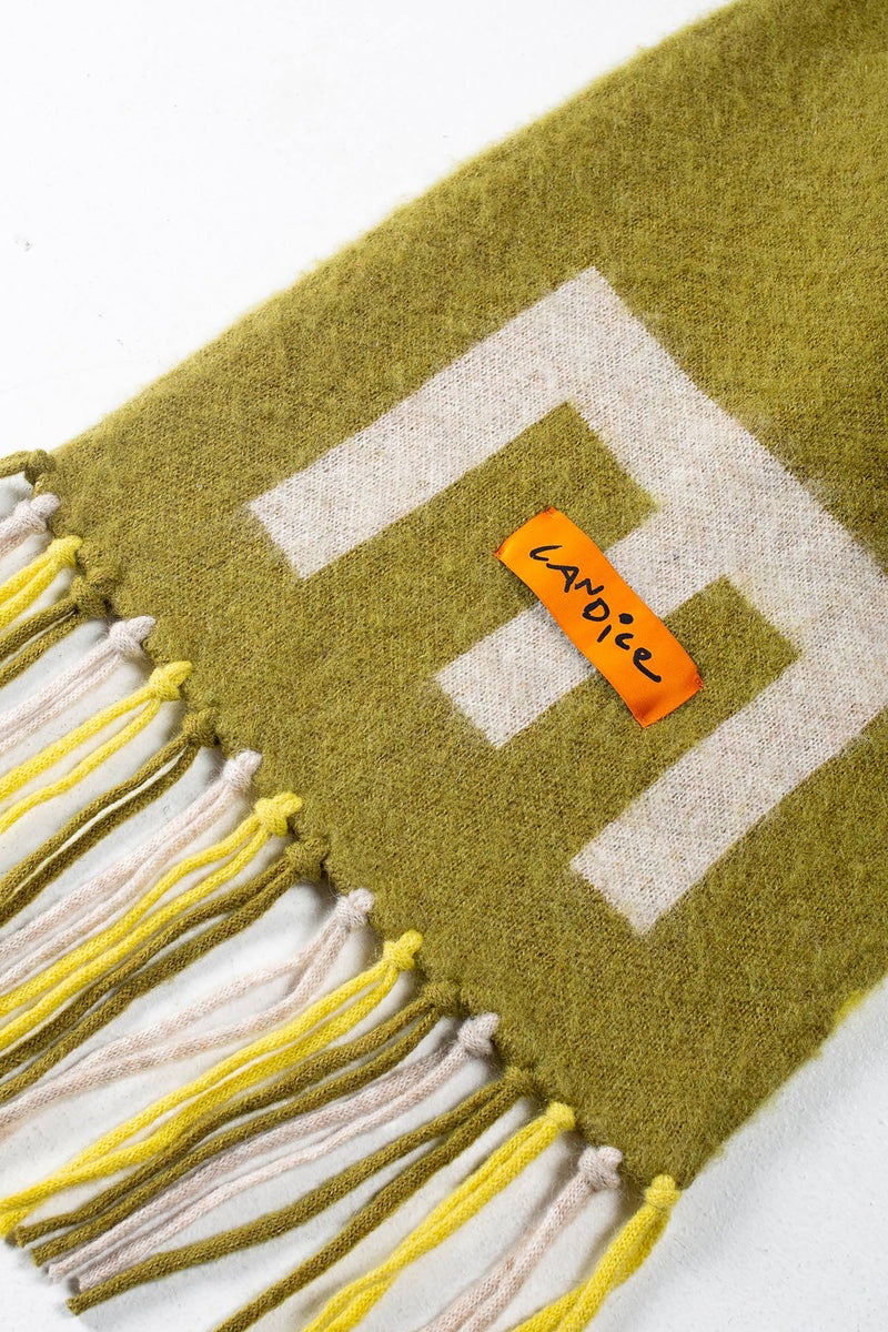 Grande Mohair Scarf Green