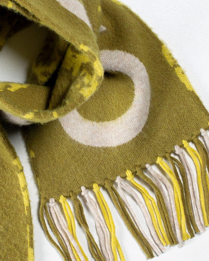 Grande Mohair Scarf Green