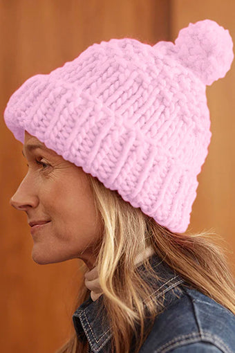 Rachel Beanie Knit Kit Flossy Pink