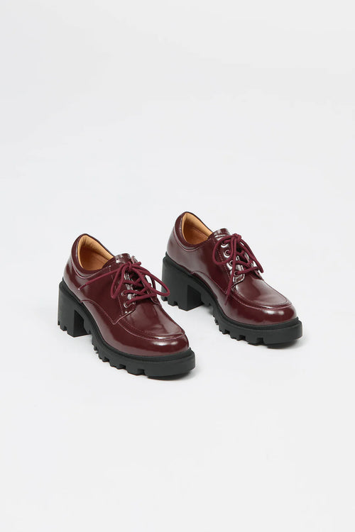 Siema Brogue Burgundy