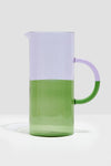 Two Tone  Pitcher Lilac + Green