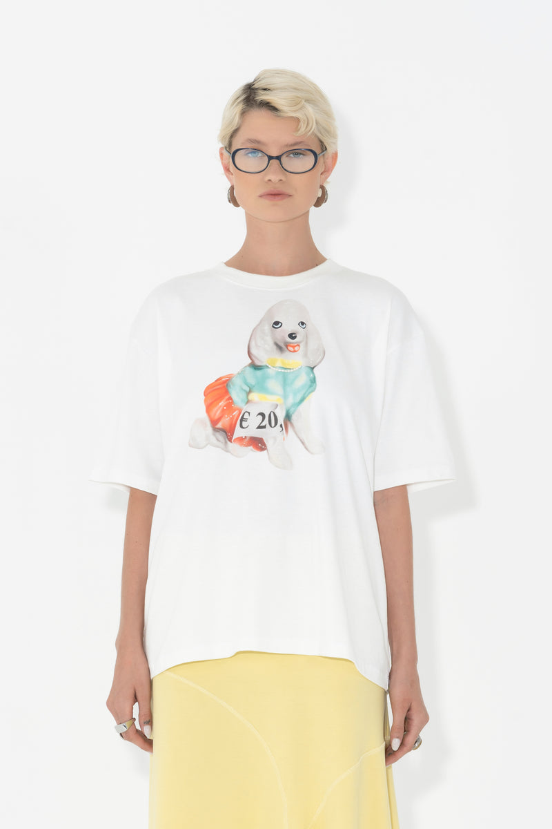 Oversized T-Shirt Fancy Poodle