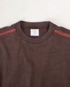 Washed Racer LS Tee Brown Red