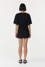 Momentum Tee Mini Dress Black