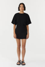 Momentum Tee Mini Dress Black