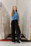 Niko Vest Floral Blue