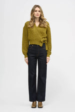 Wattle Cardigan Olive