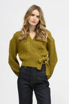 Wattle Cardigan Olive