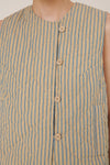 Axis Vest Double Pinstripe