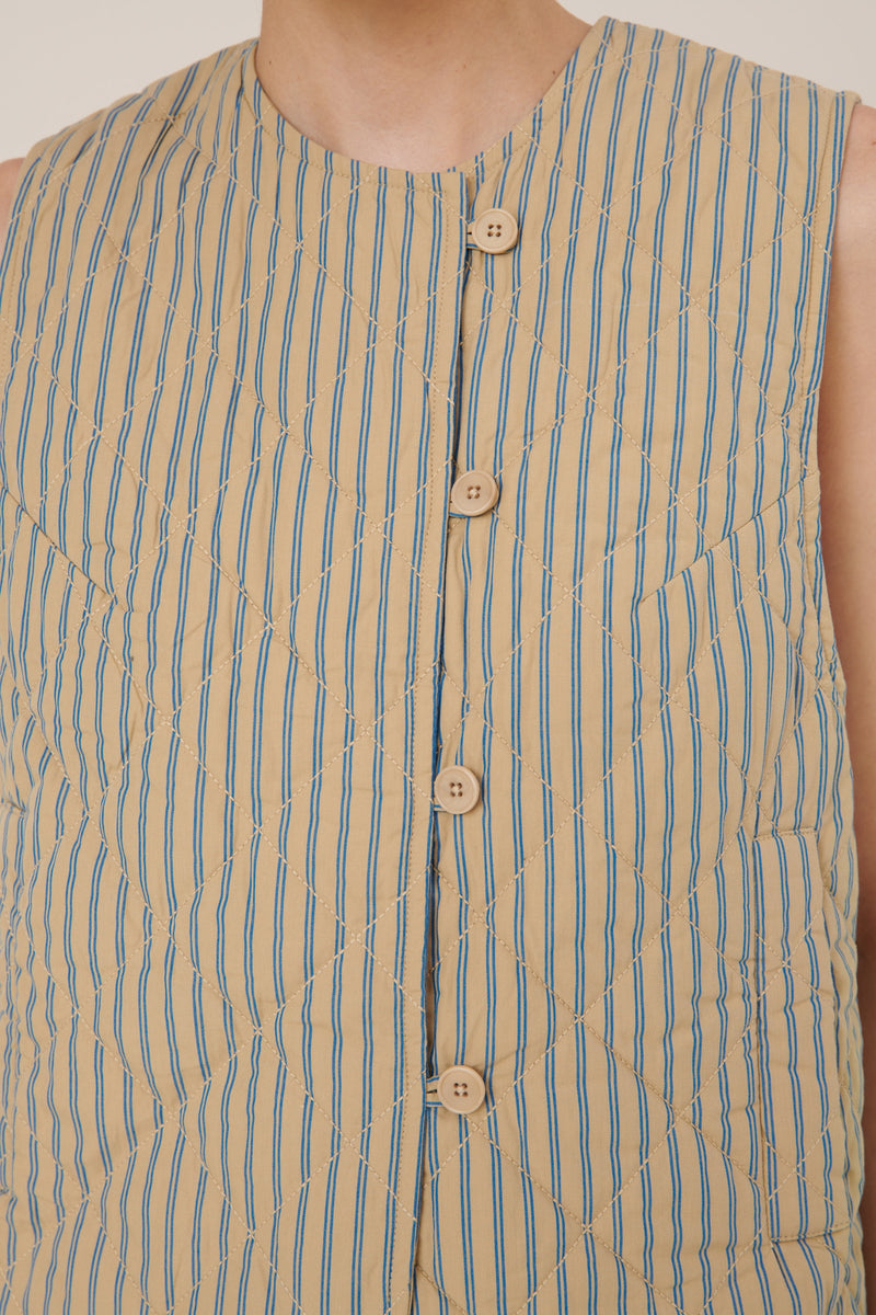 Axis Vest Double Pinstripe
