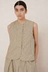 Axis Vest Double Pinstripe