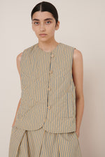 Axis Vest Double Pinstripe