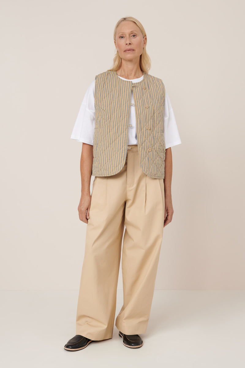 Axis Vest Double Pinstripe