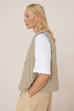 Axis Vest Double Pinstripe