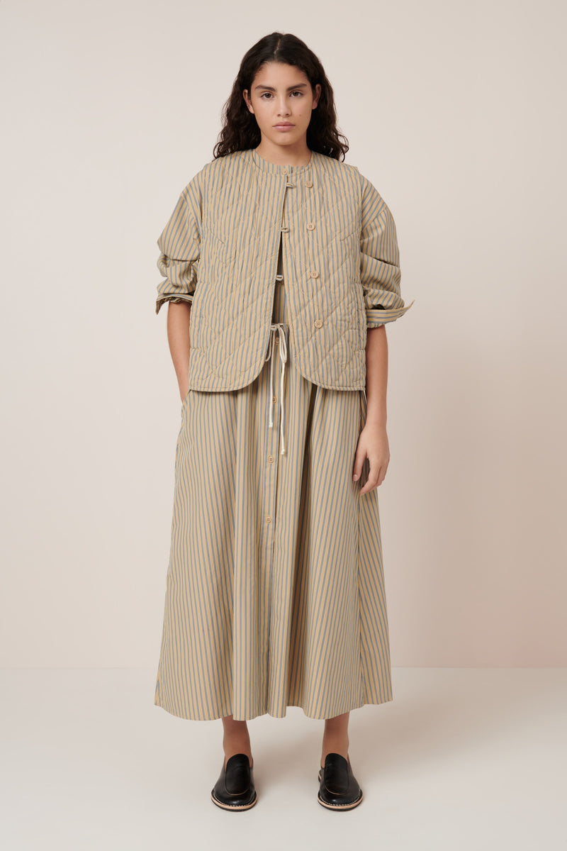 Axis Vest Double Pinstripe