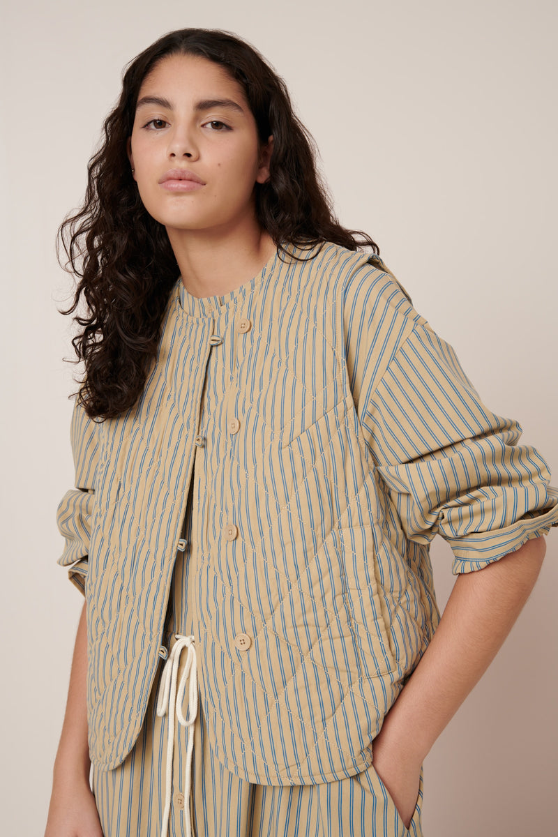 Axis Vest Double Pinstripe
