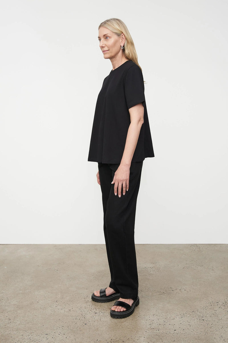 Classic A Line Tee Black