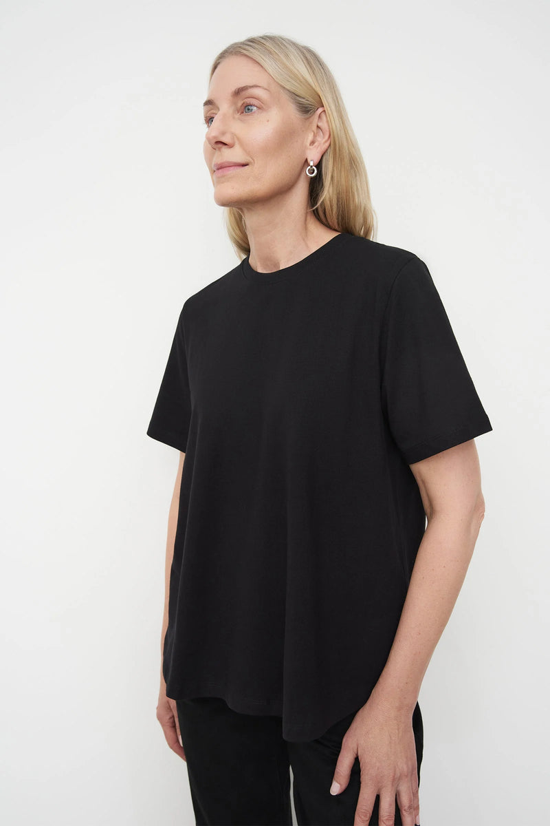 Classic A Line Tee Black