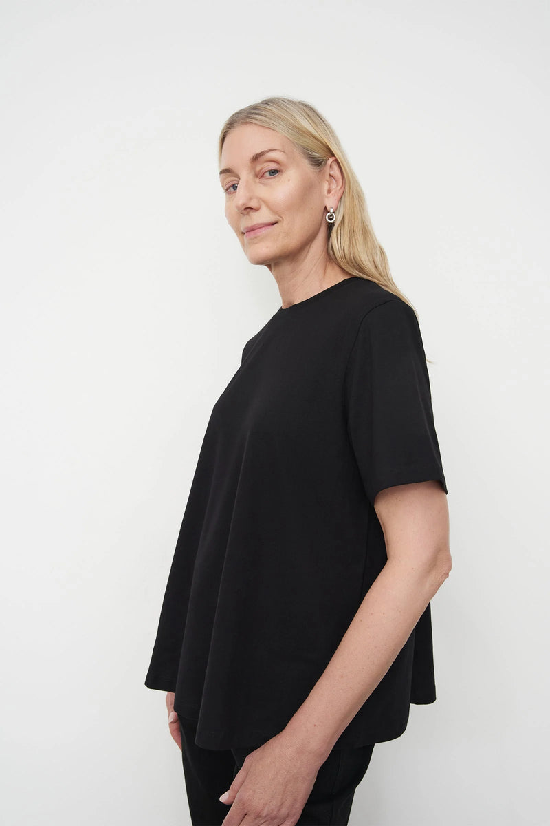 Classic A Line Tee Black