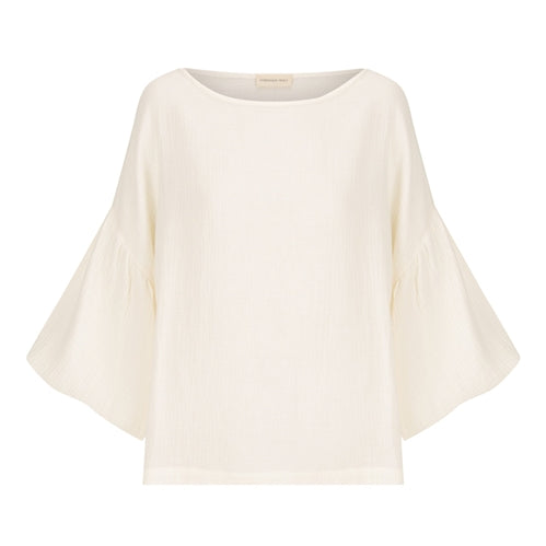 Bella Blouse Cream Muslin