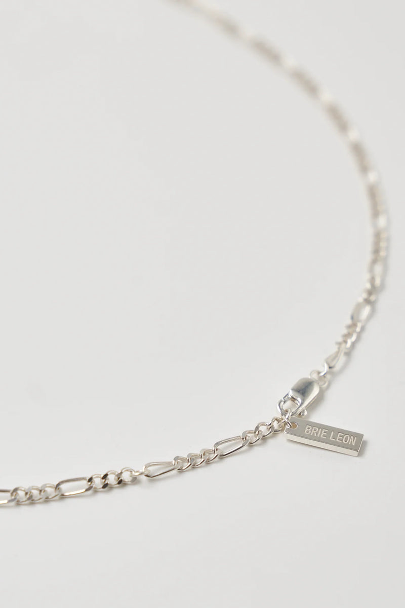 Figaro Chain Necklace Silver