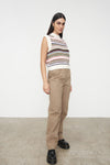 Flowerbed Knit Vest