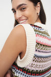 Flowerbed Knit Vest