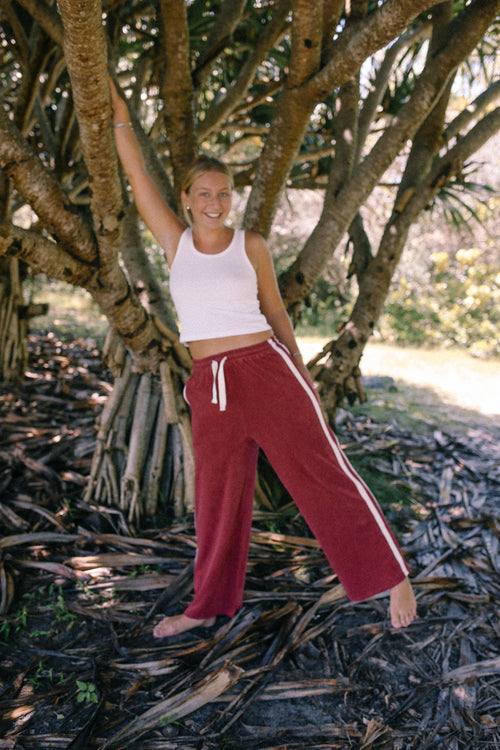 Apres Surf Pant Berry