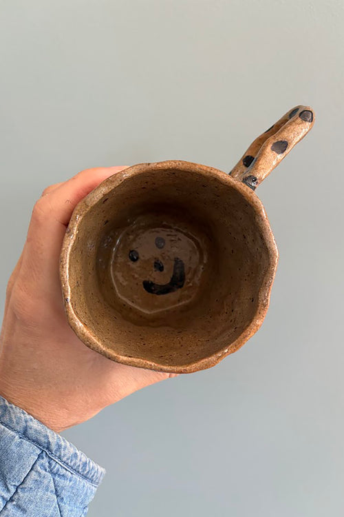 Hug In A Mug Striped Handle