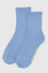 Ribbed Sock French Blue