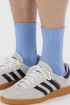Ribbed Sock French Blue