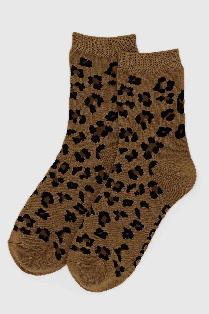 Crew Sock Leopard